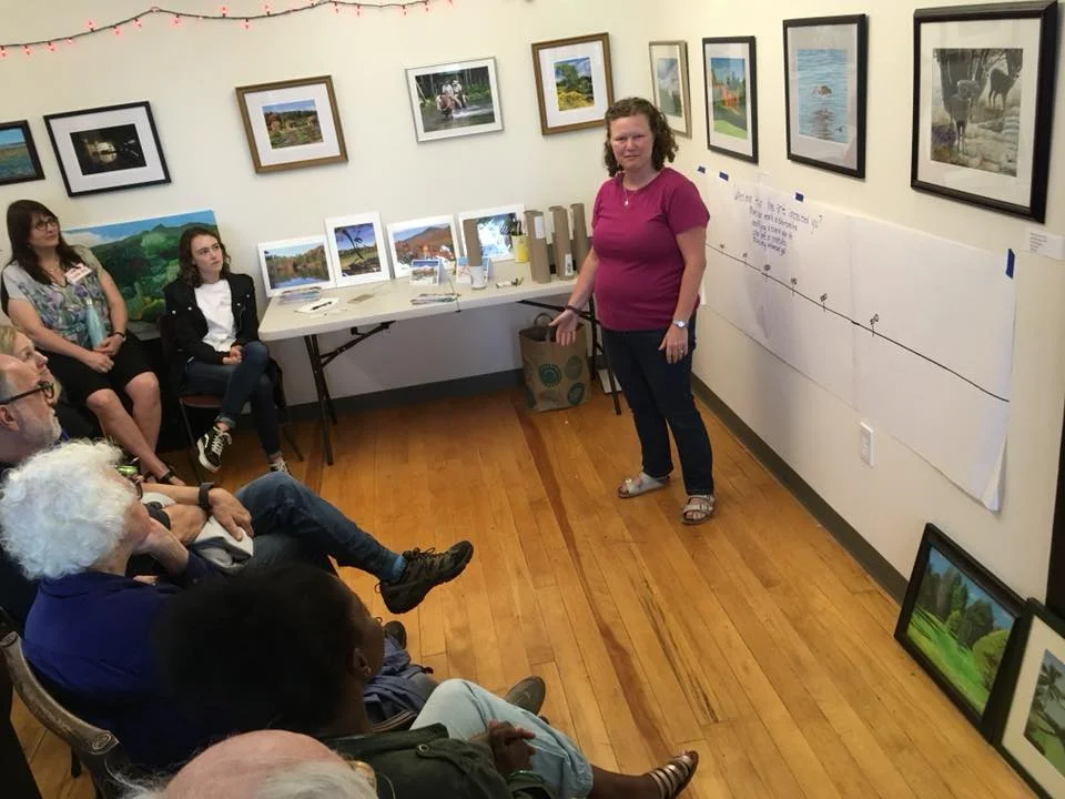 Vanessa Hargrove Pendexter spoke about her photography during DFI's Creative Economy and Cultural Tour.