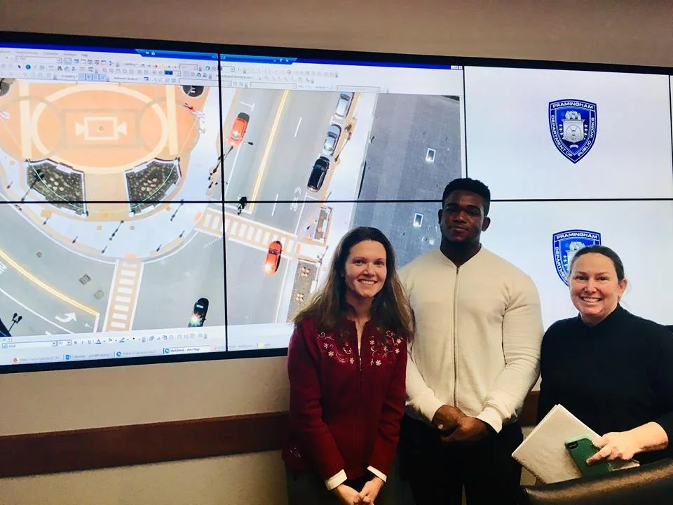 DFI partnered with MassBay Community College to obtain a CAD assistant to support review of downtown sidewalk features for potential displays and cafe seating.