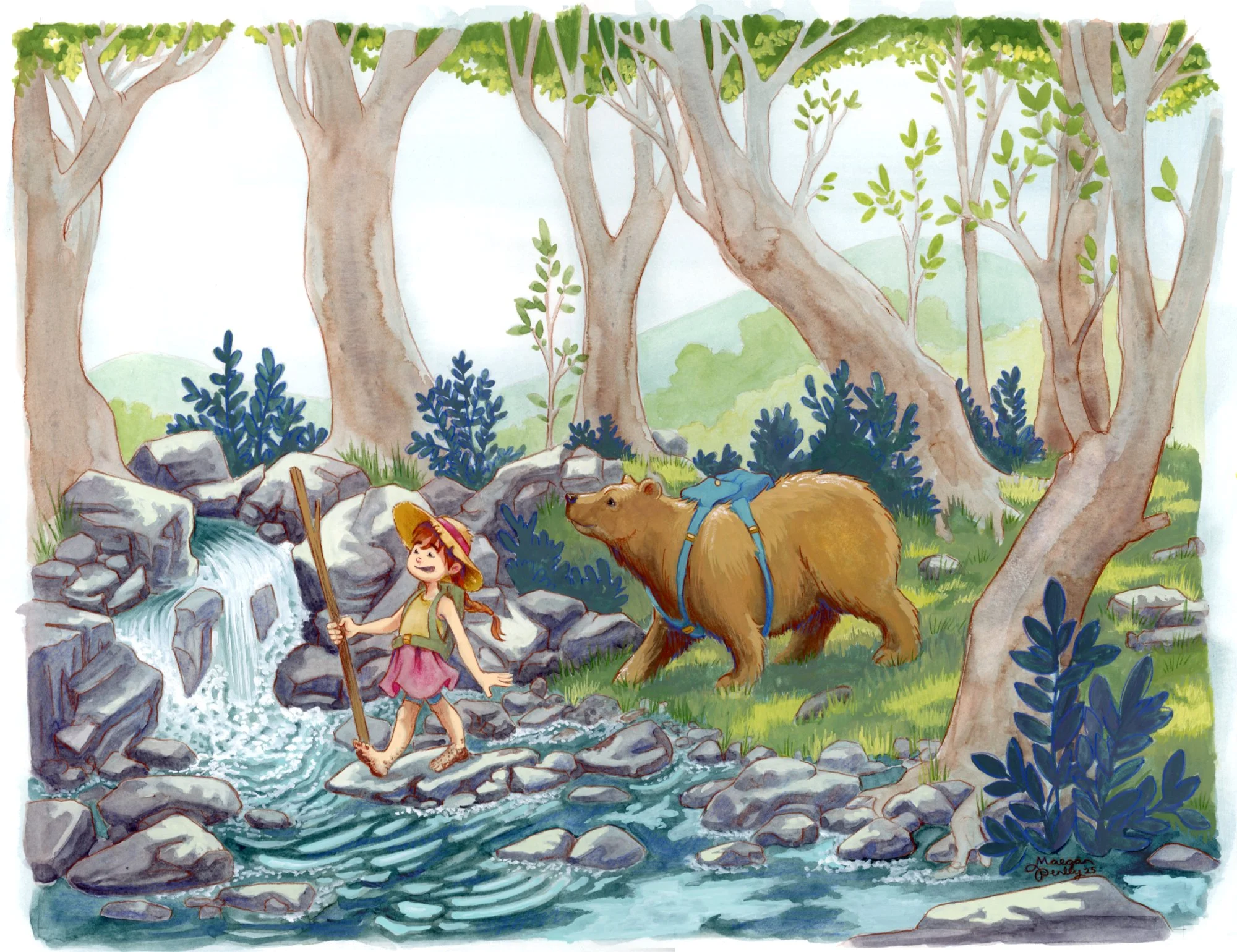 Hiking with a Friend