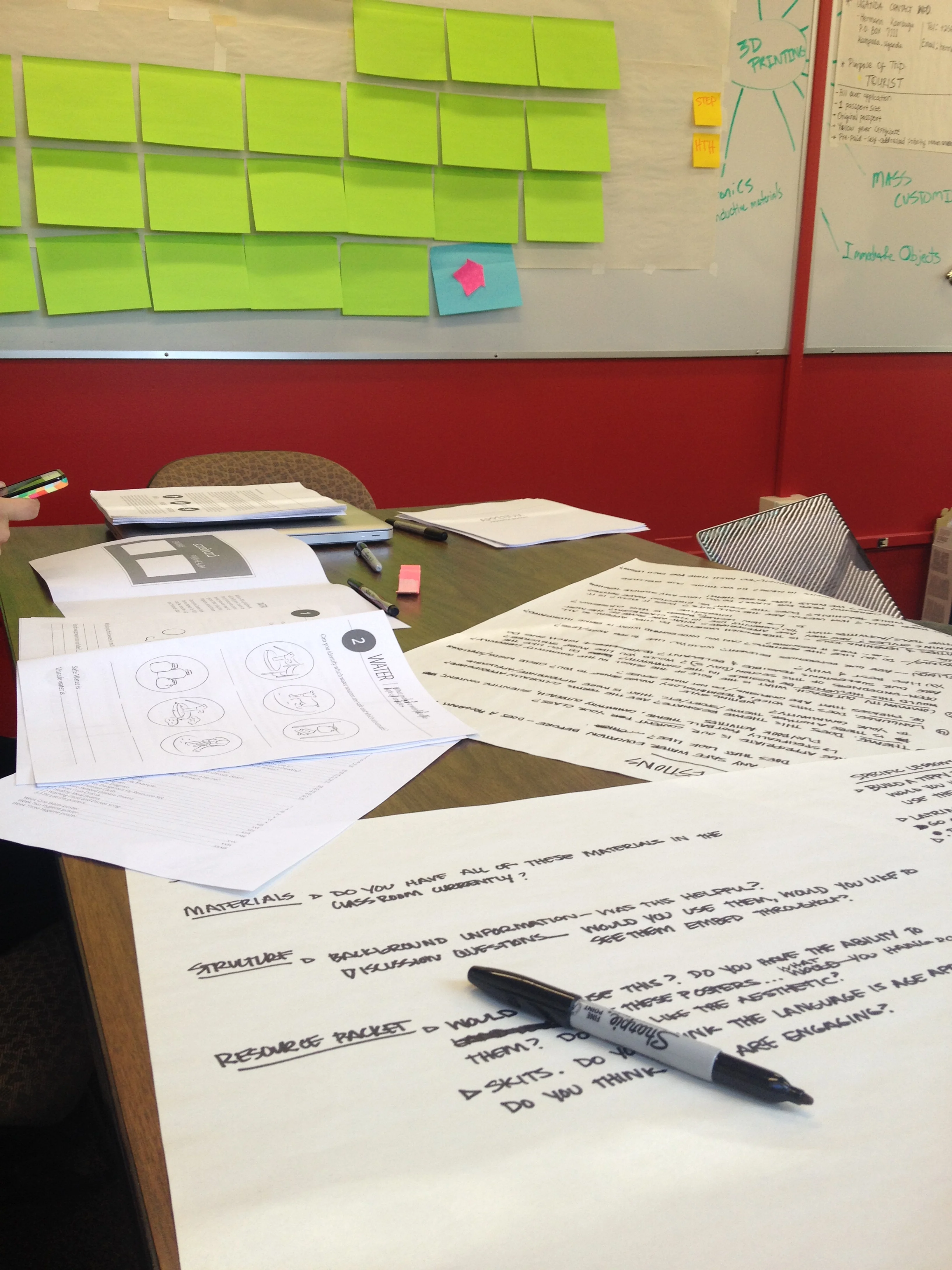 Prepping our research strategy & methods before leaving for UG