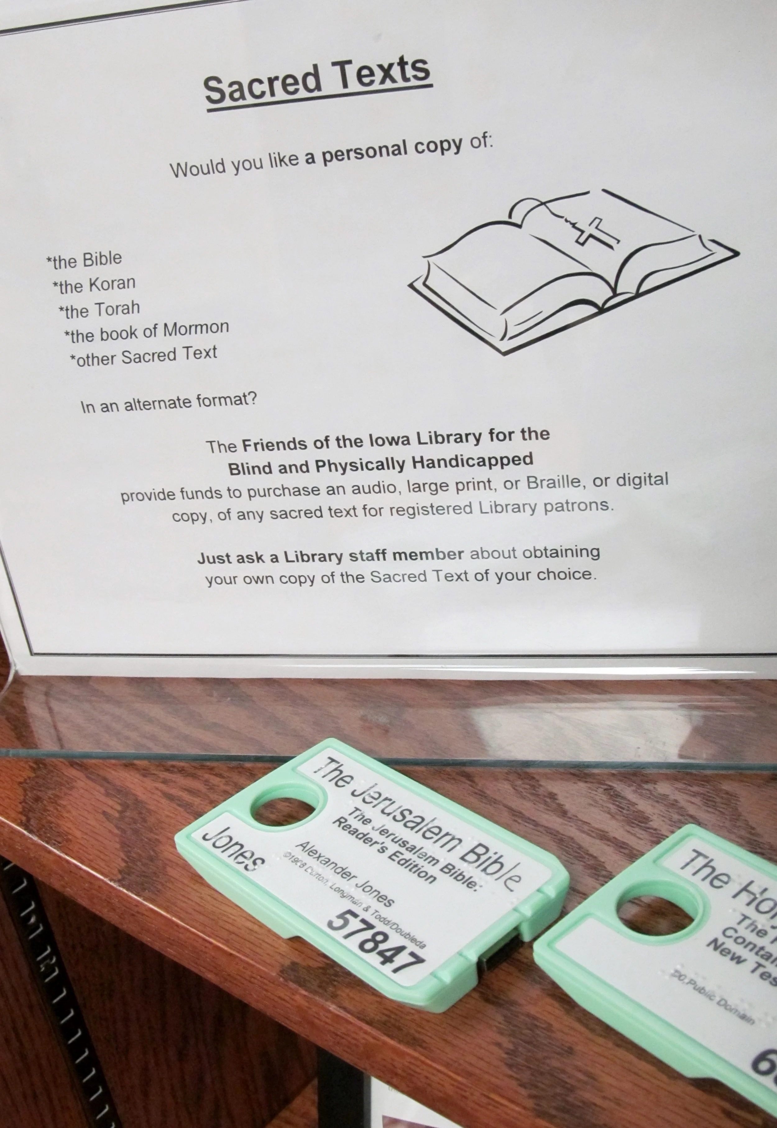 Information on Sacred Texts