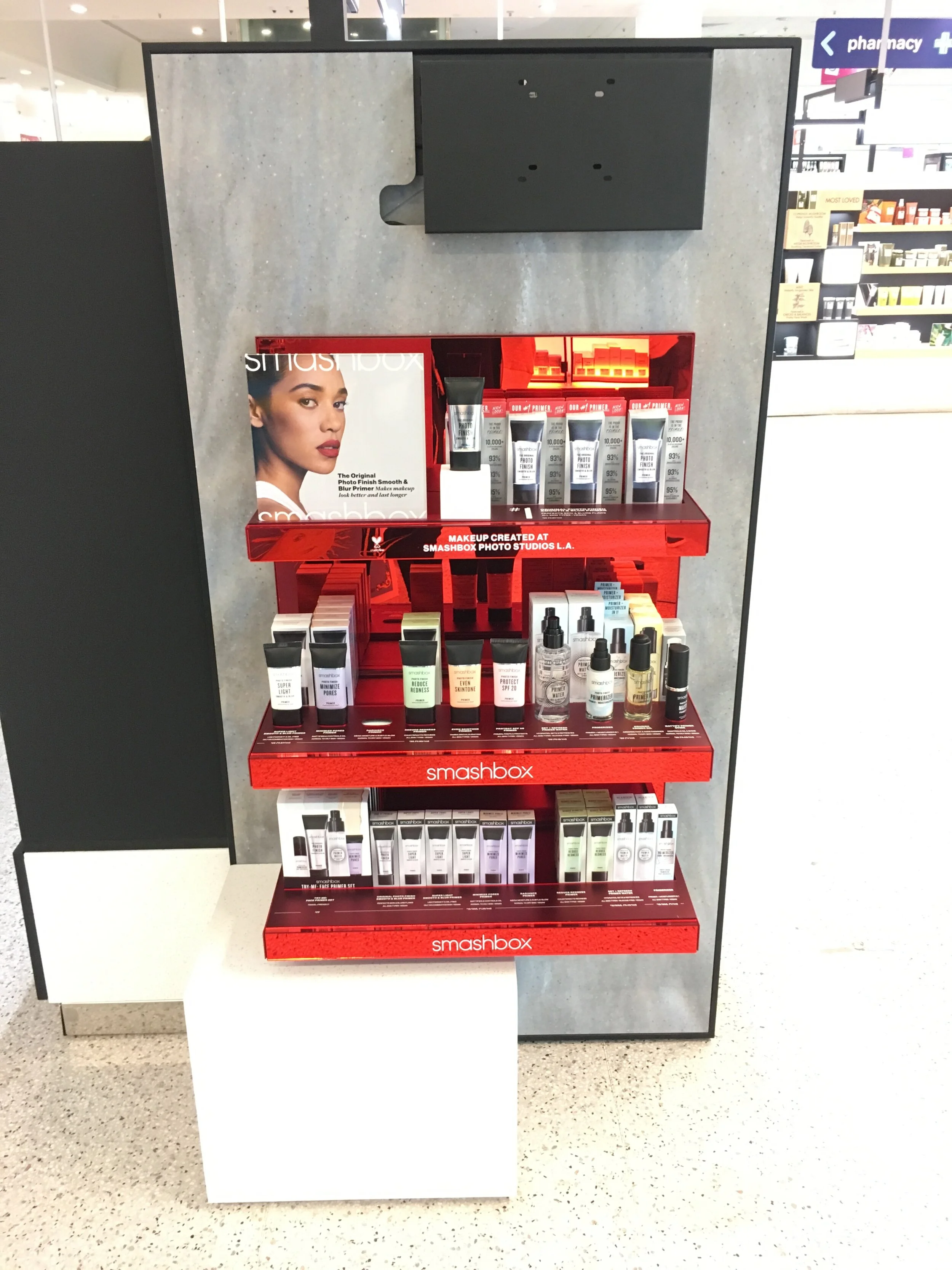 UK Boots Primer Endcap Store Photo | Beauty Reinvention 