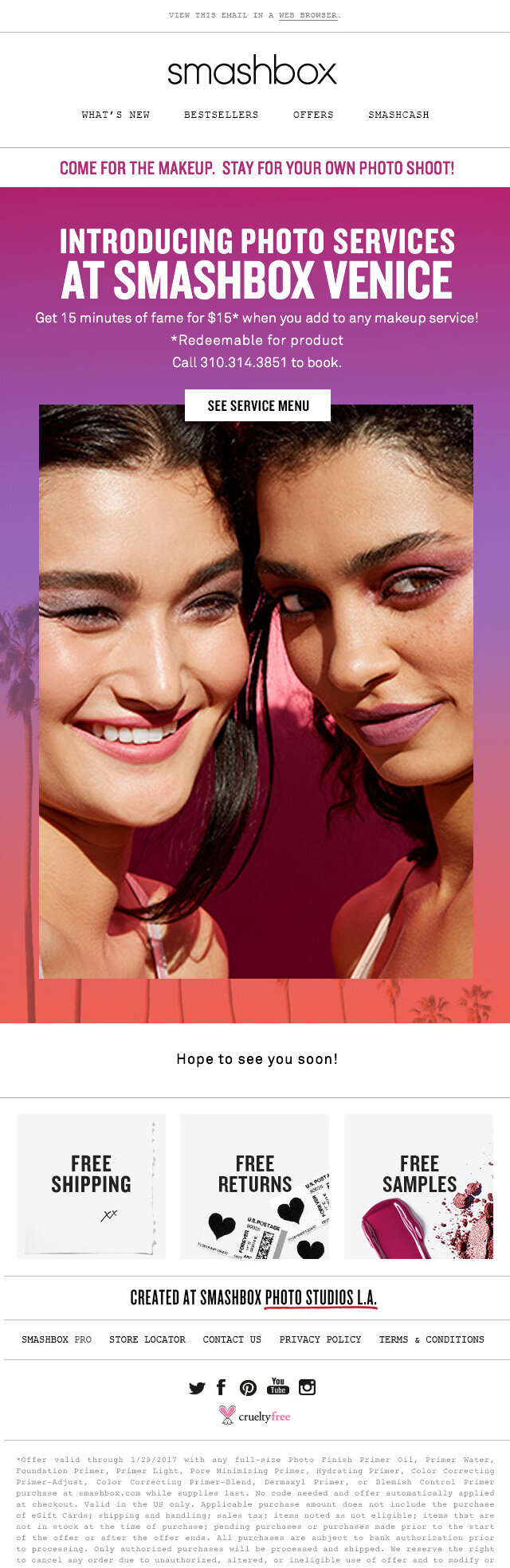  Led digital creative in the asset creation of store services email communication 