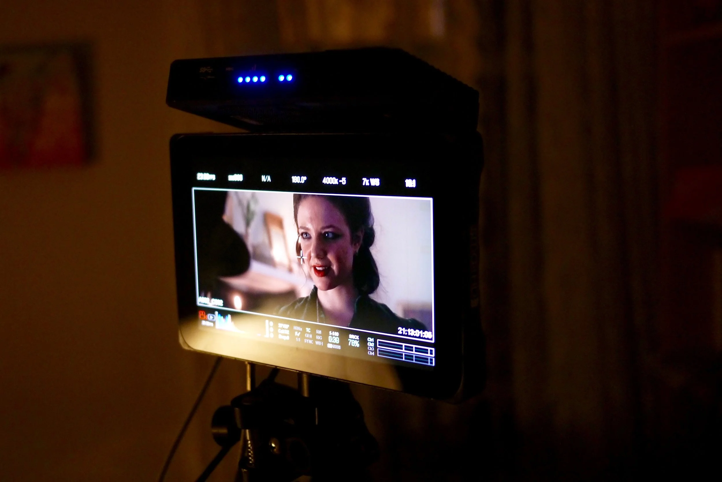 Georgia BTS in WITCHES OF PARKDALE