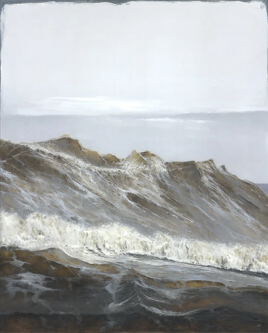 "WAVES BECAME MOUNTAINS"