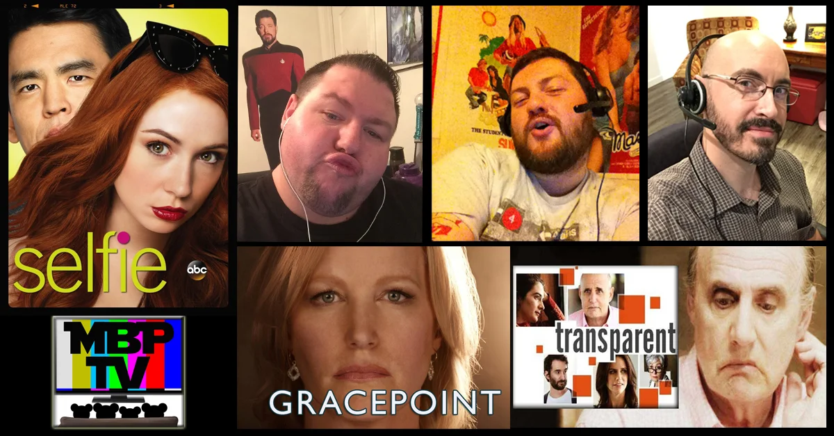 MBP TV e26 - 'Selfie,' 'Gracepoint,' and 'Transparent'This week on MBP TV, the bears dish on the premieres of 'Selfie' and 'Gracepoint' and review two episodes of 'Transparent.' Should you be watching these shows? Tune in to find out! Click through …