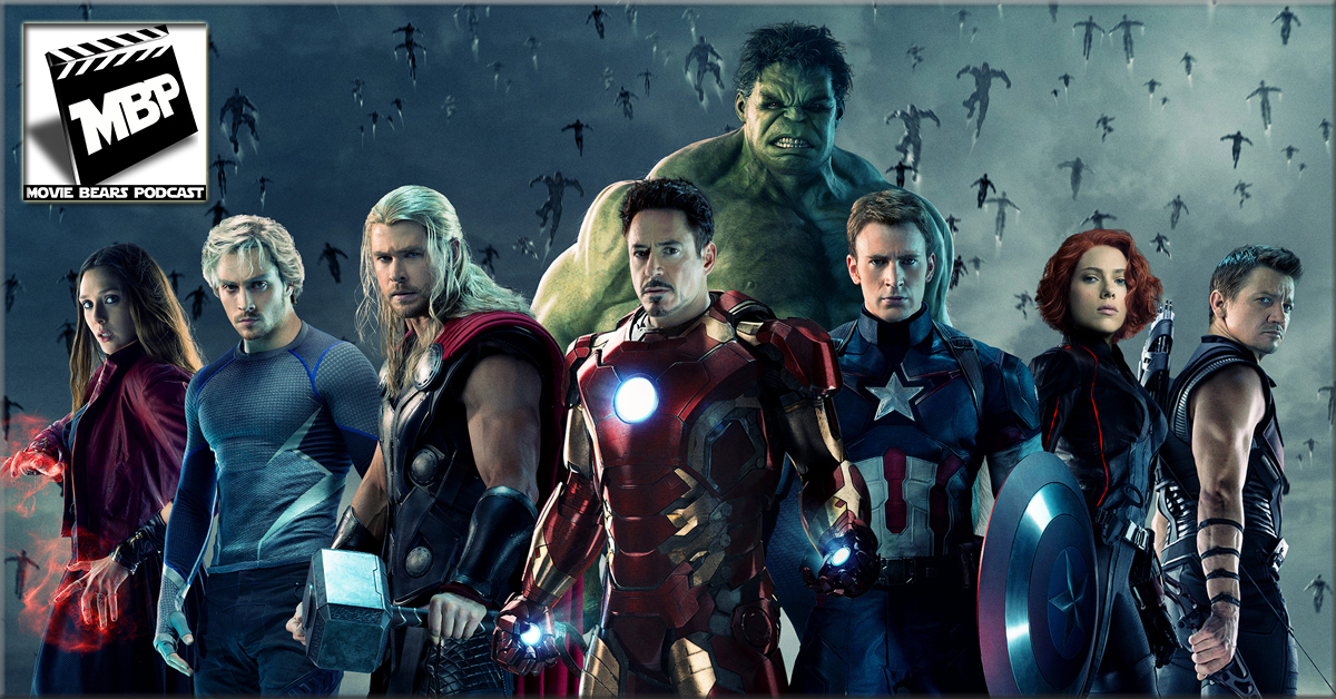 MBP e128 - 'Avengers: Age of Ultron' (5/6/15) This week the bears are joined by special guests Bill Zanowitz (the Comic Book Bears Podcast) and Chris Cummins (Den of Geek, Geekadelphia) to review the newest installment in the Marvel franchise: 'Avengers: Age of Ultron.'