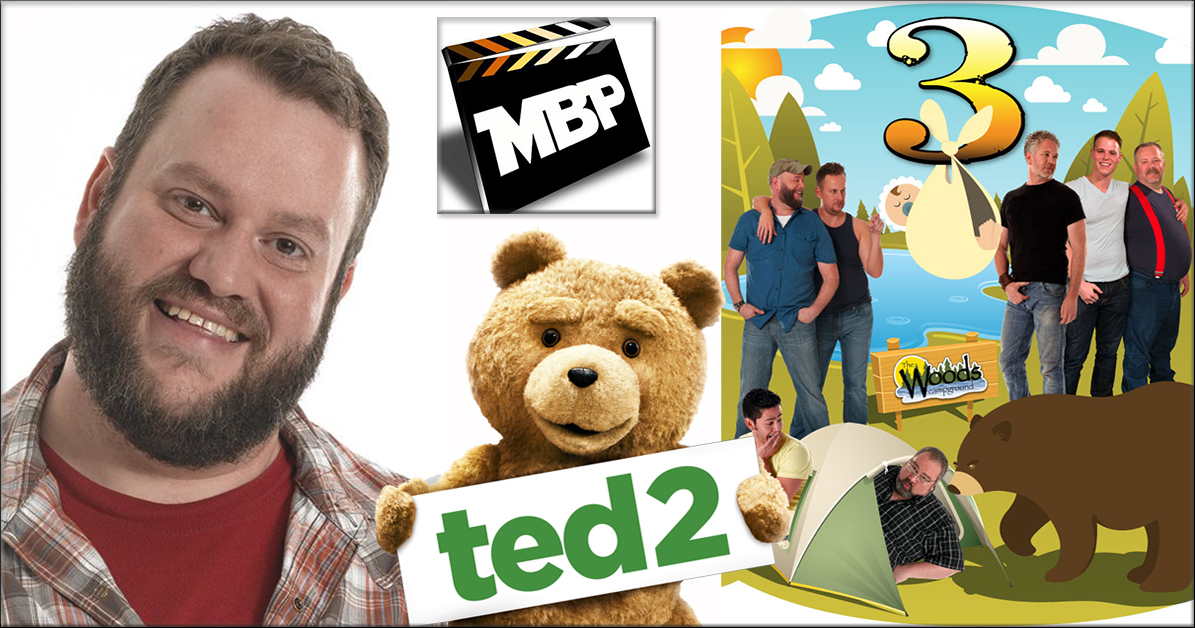 MBP e136 - 'BearCity 3' and 'Ted 2' (7/1/15) This week Doug Langway -- writer/director of the BearCity films -- joins the guys to discuss the freshly announced 'BearCity 3' and how YOU can get involved in making the film happen! The guys also review 'Ted 2,' the follow up to Seth McFarlane's 'Ted.’ Click through to view!
