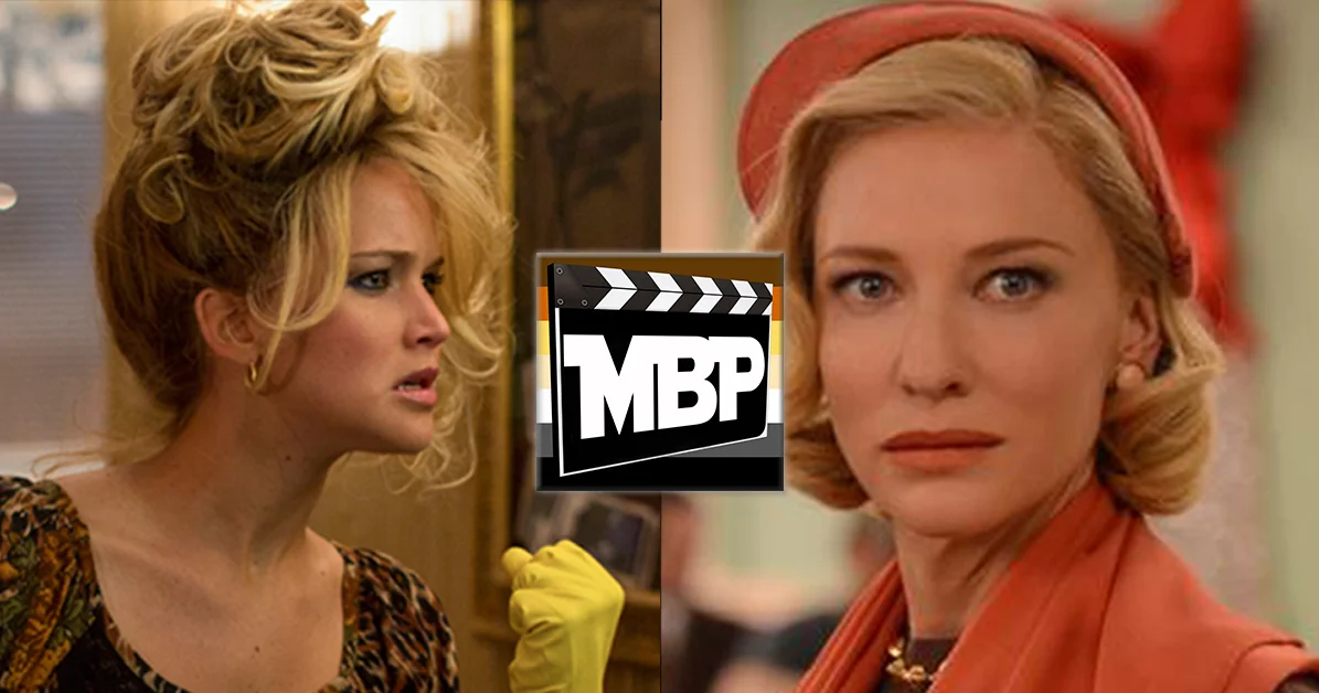 MBP e162 - A Joyful Carol (12/29/15)  On this week's episode, we review both 'Joy' AND 'Carol.' Who would win in a fight? J-Law or Blanchett? Click through to tune in!