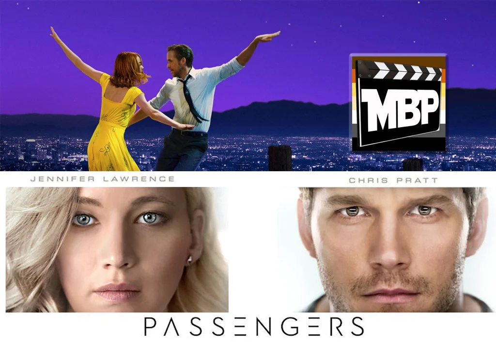 MBP e214 - 'La La Land' and 'Passengers' (1/6/17)  The charismatic pairing of Ryan Gosling and Emma Stone duke it out with the charming duo of Chris Pratt and Jennifer Lawrence on this week's episode. Click through to find out if 'La La Land' and 'P…