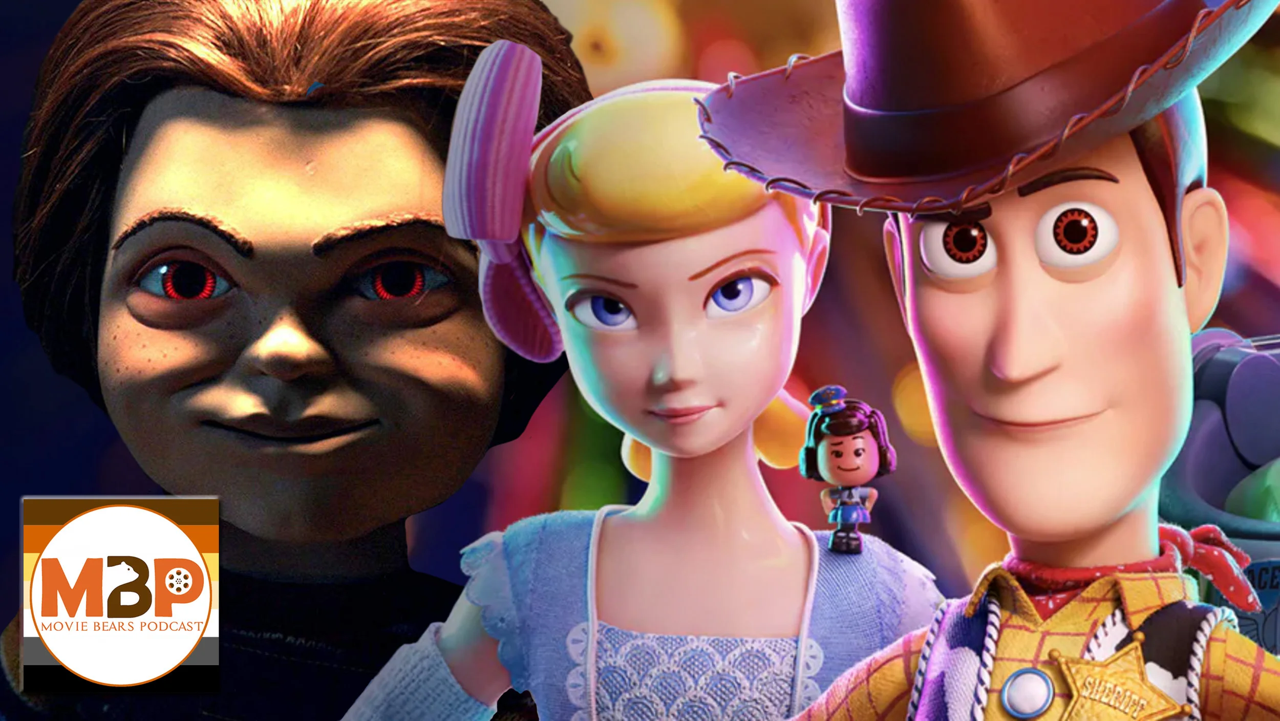 MBP e328 - ‘Toy Story 4’ and ‘Child’s Play’ (6/25/19)It's a toy-filled episode of the Movie Bears Podcast! (And, no, not like that!) On this episode, we review &amp; discuss Pixar's TOY STORY 4 and the murderous reboot of CHILD'S PLAY. Did these fil…