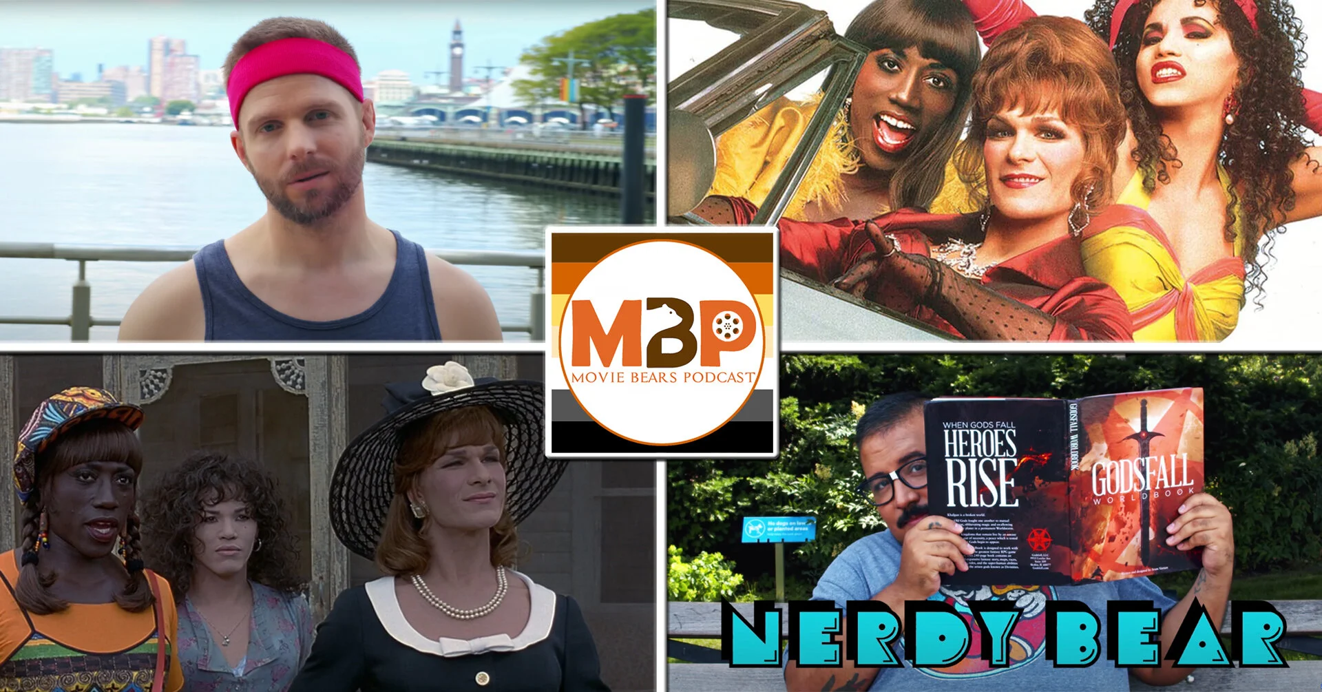 MBP e375 - 'To Wong Foo' and 'Nerdy Bear' with Tom Goss (8/4/2020)This week we’re joined by special guest Tom Goss (@tomgossmusic) to discuss his new video NERDY BEAR, which celebrates those nerdy, dirty bears we love having in our lives. We also ce…