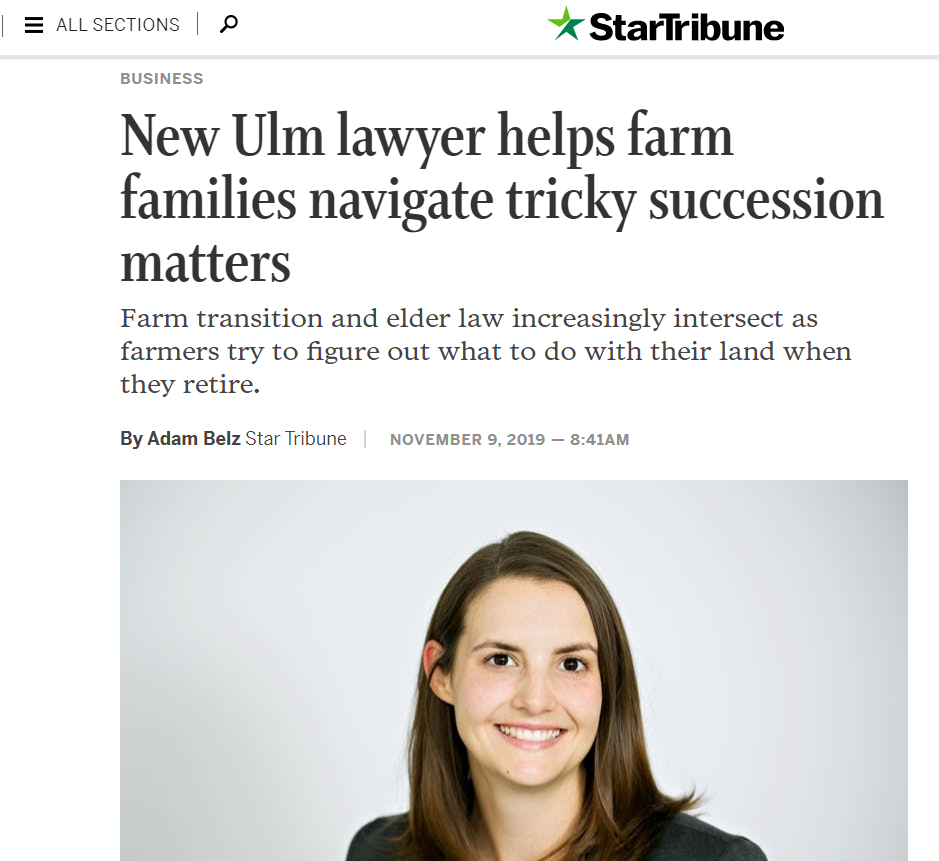 Attorney Kate Z. Graham featured in Minneapolis Star Tribune