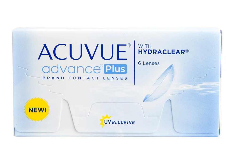 Johnson & Johnson Acuvue Advance Plus $30.00 per box