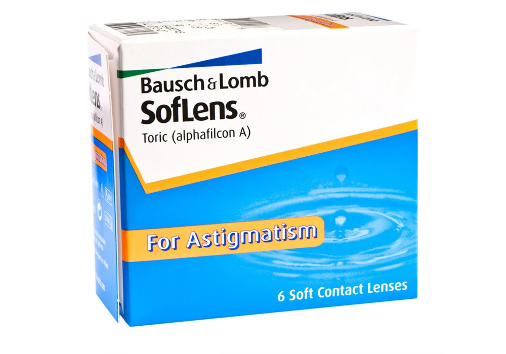 Bausch & Lomb SofLens Toric $75.00 per box