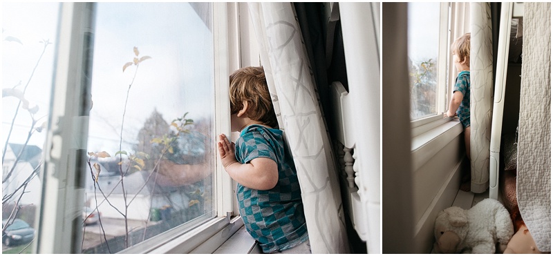  gus spots the boiler room interns doing yard work across the ally, so he opens the window and calls out loudly, "Mark! Mark! (our housemate)" 