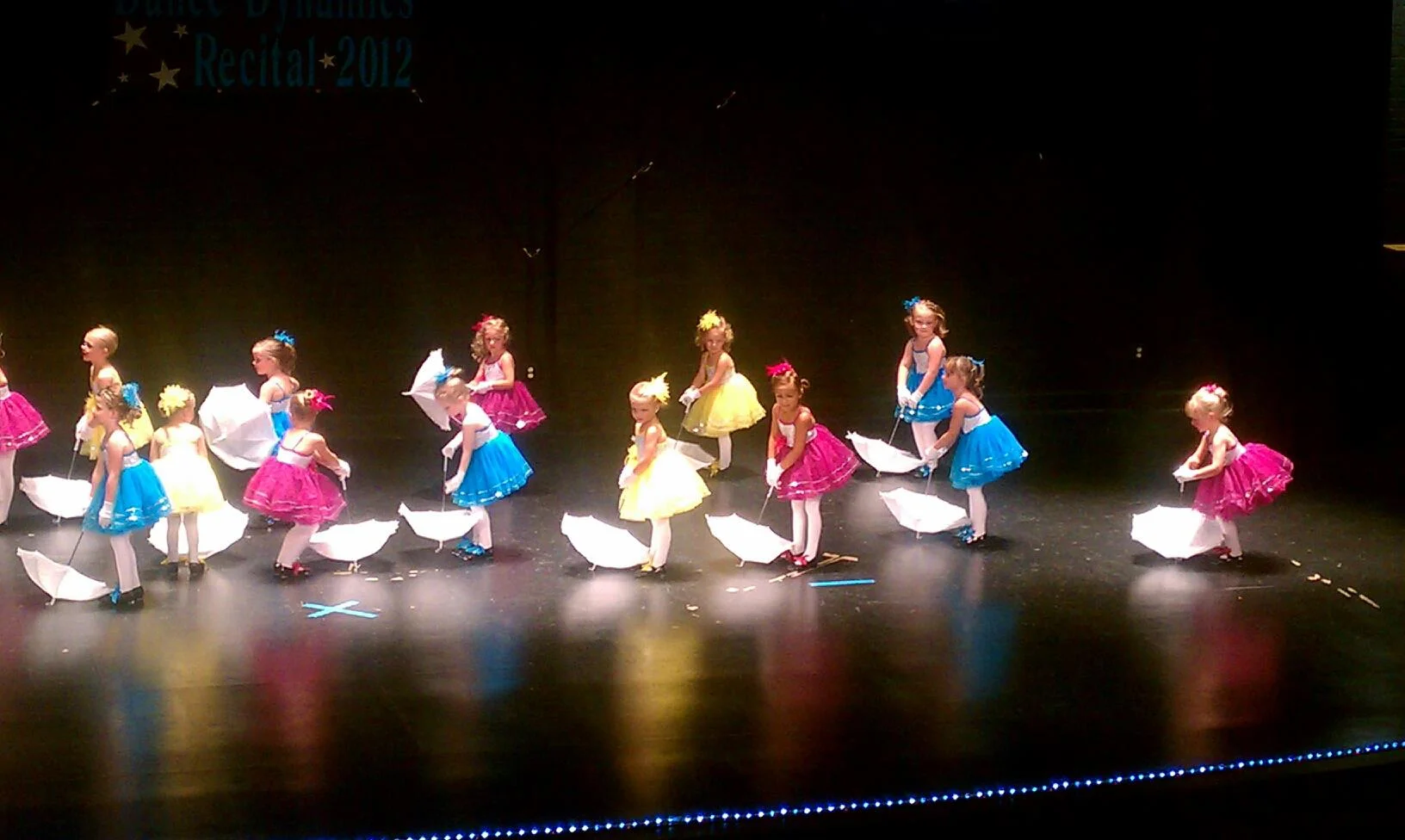 Pre-School Combo students performing at recital.