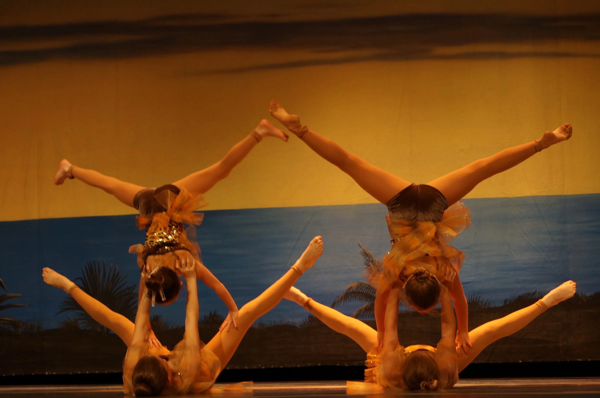 Elementary Acro at recital 2013