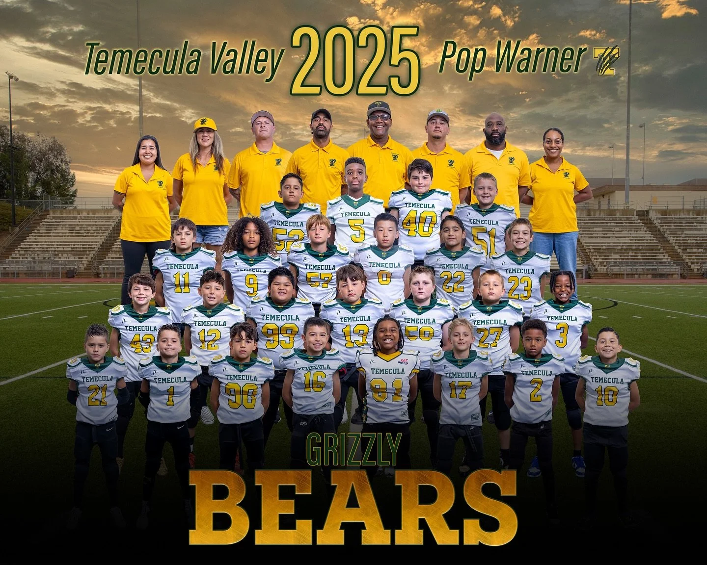 Congratulations to our TVPW 9U Grizzly Bears on bringing home the WCC Division Championship with an incredible win over Murrieta Pop Warner 9U! 💪🐻 #GrizzlyPride #Champions #TVPW