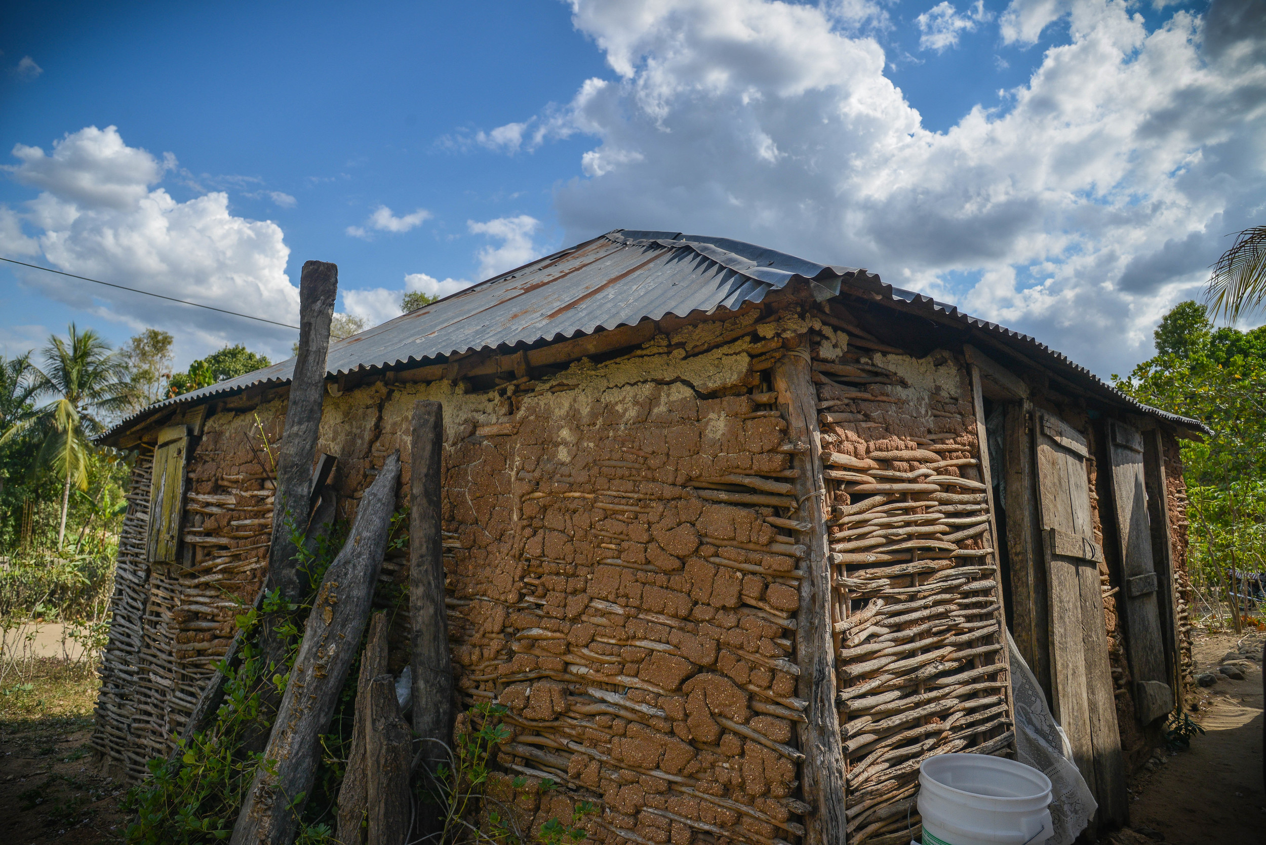 Winsley and his family's home in Savane Longue. 