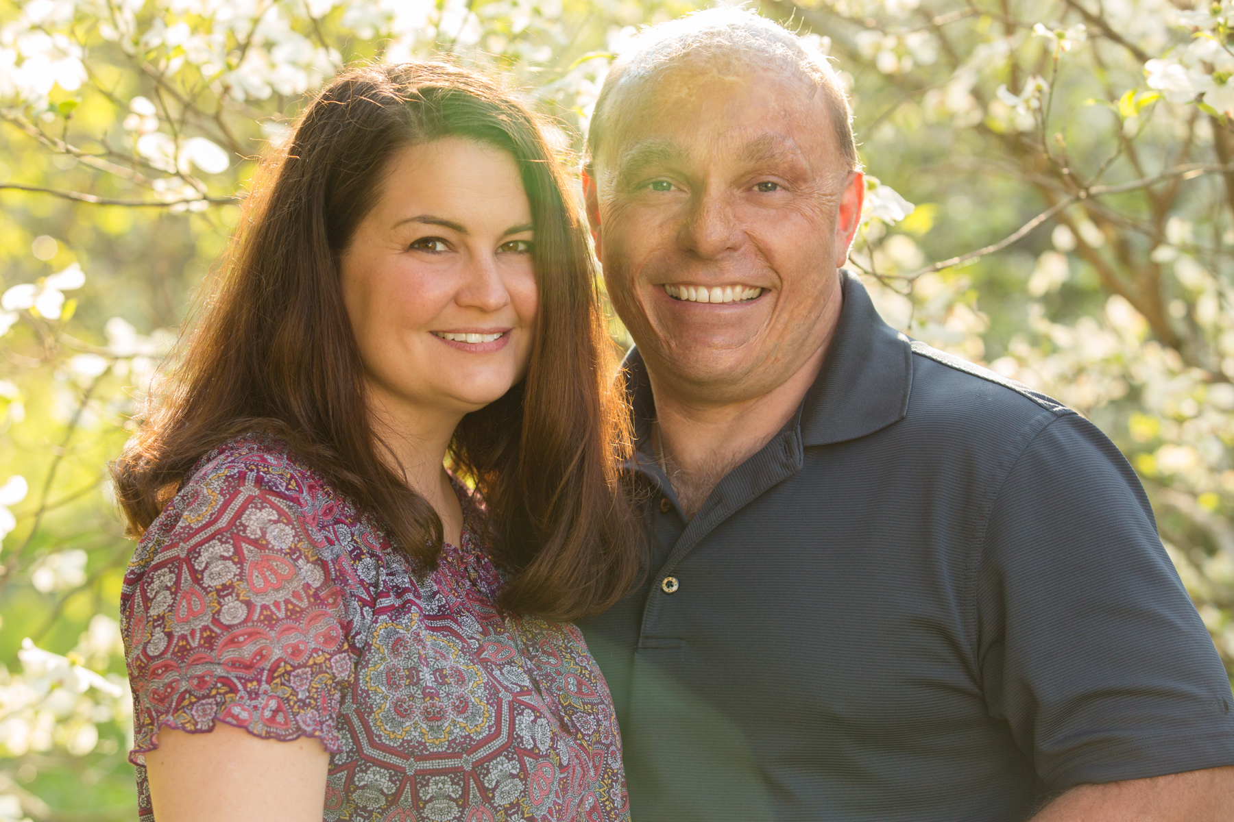 The happy couple