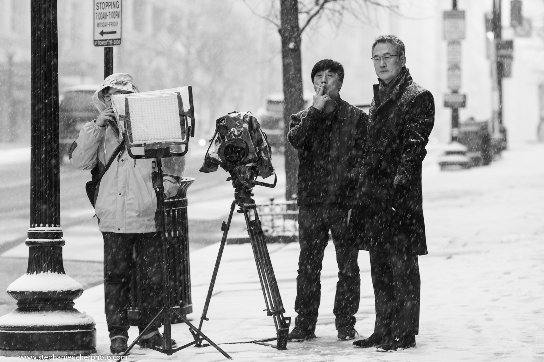 Japanese documentary makers making a documentary about Japanese tourists in America.