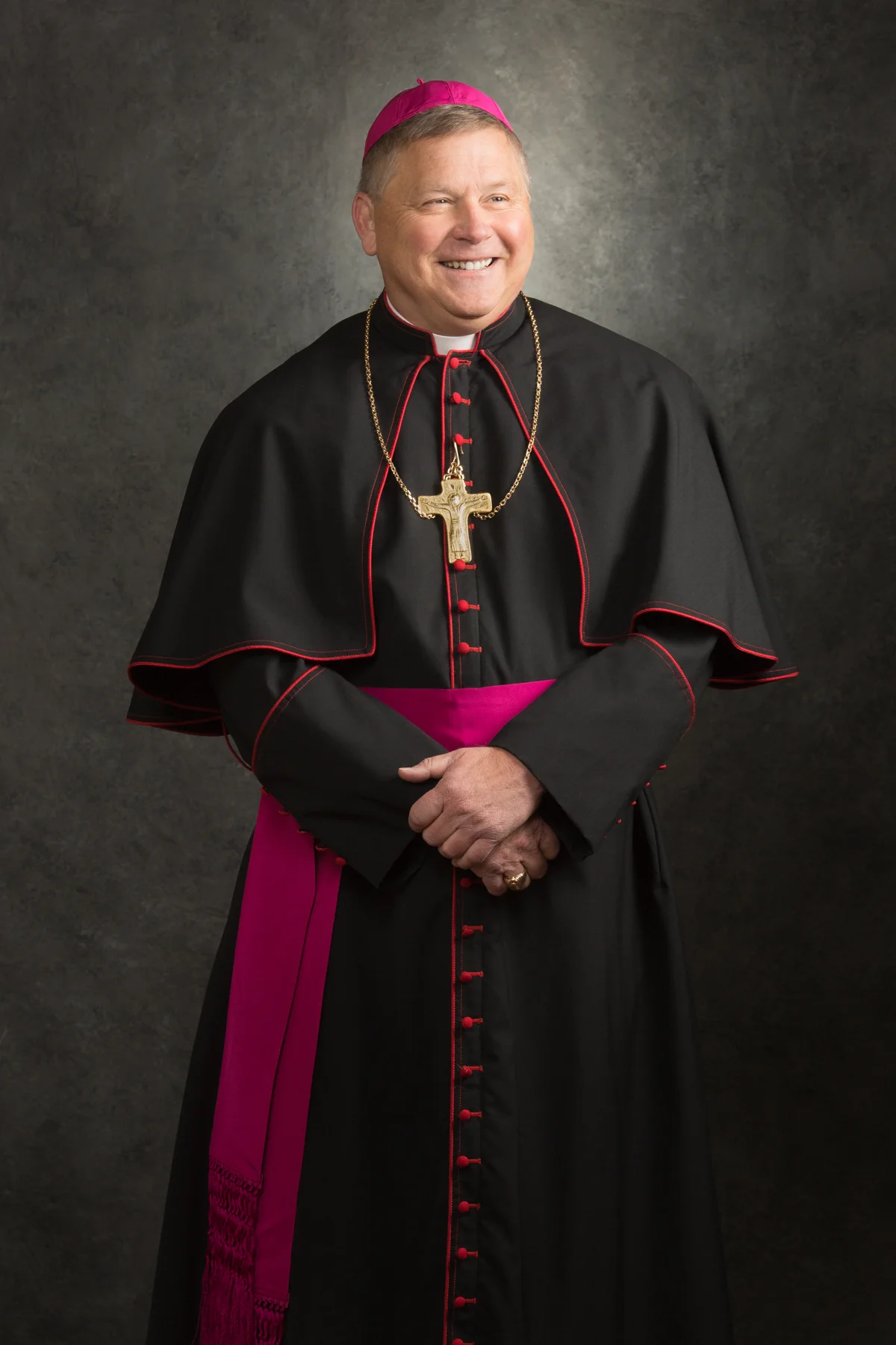 The Rev. Richard F. Stika, Bishop of Knoxville, official portrait displayed in the Cathedral of the Sacred Heart of Jesus
