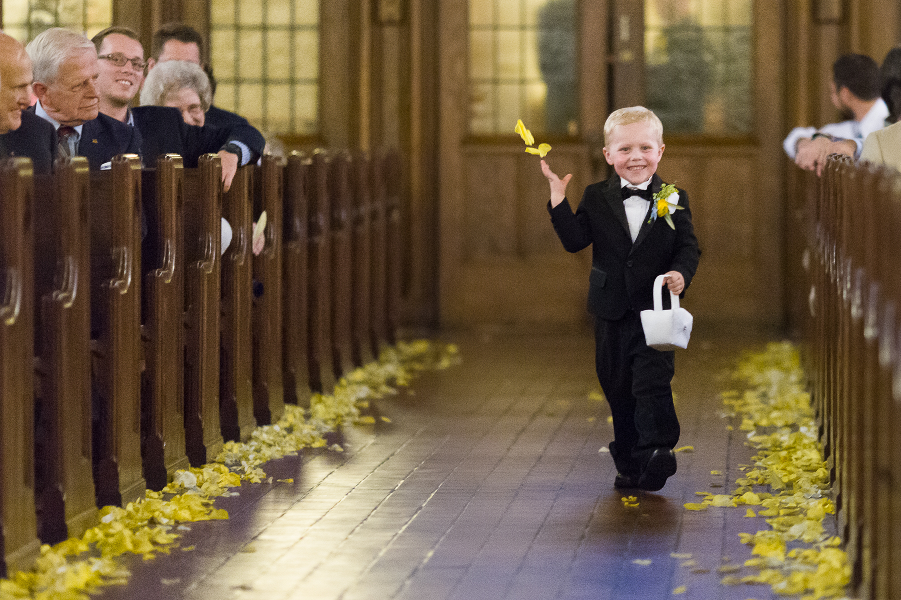 This little man just KNEW the camera was on him!