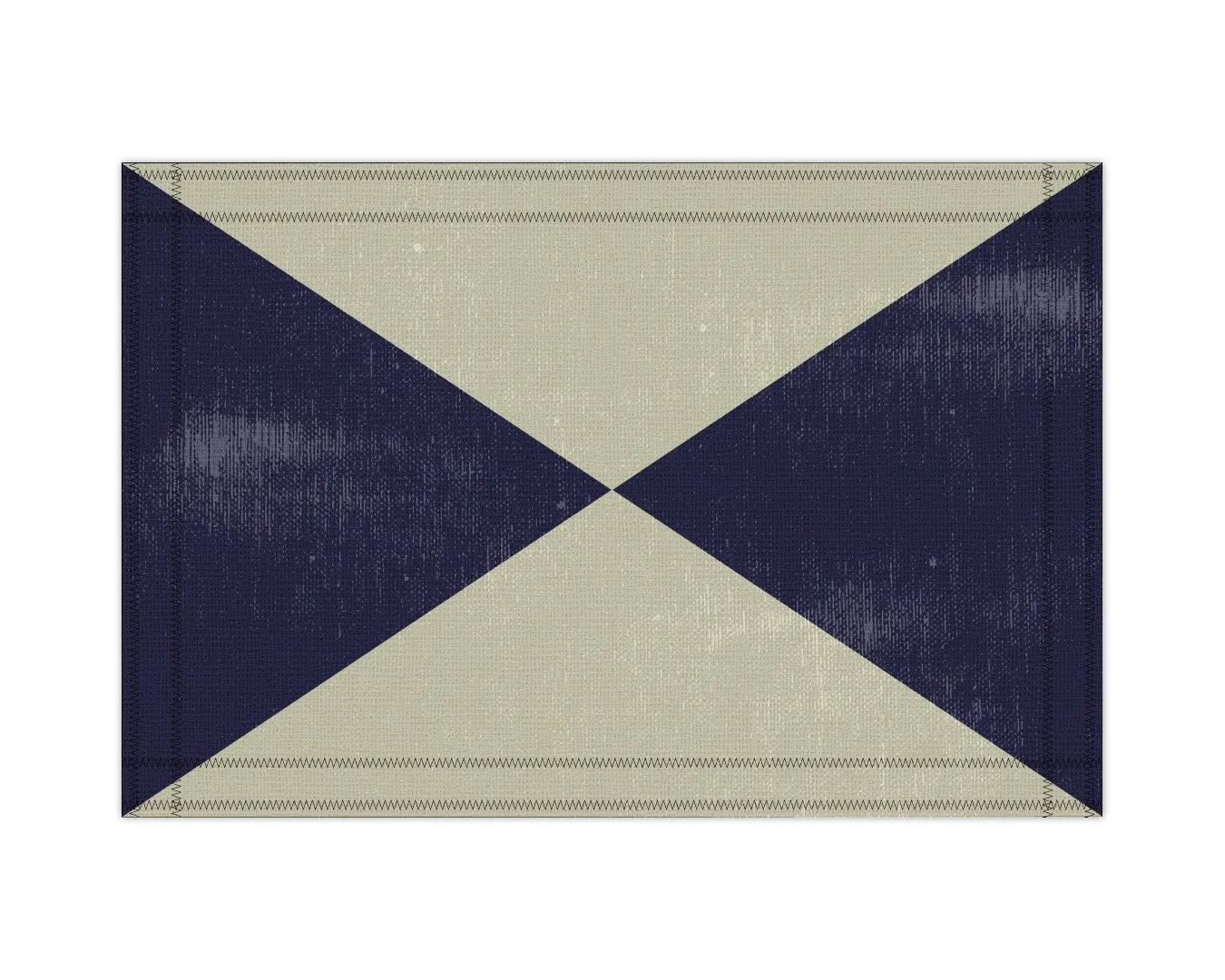 Semaphore (Cream & Navy)