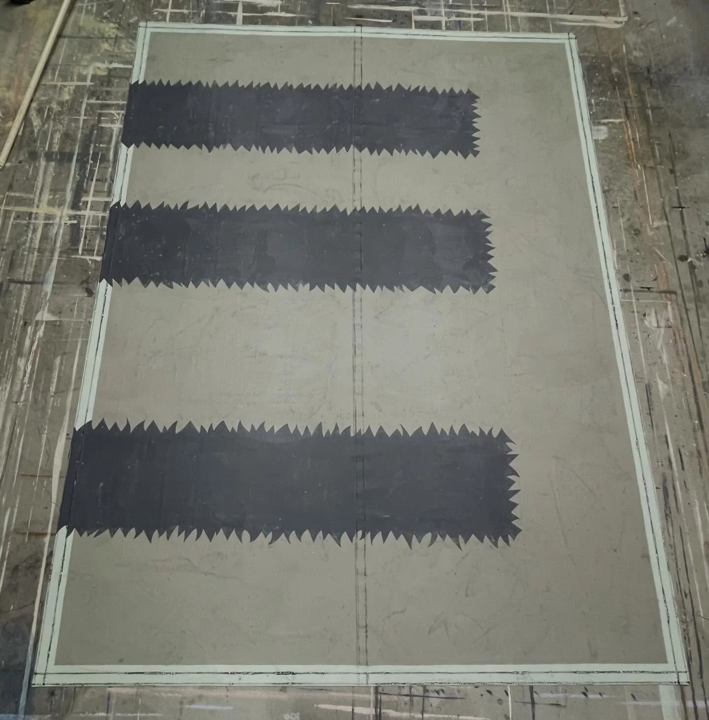 Full pic of the collab piece with @i_n_s_i_d_e_s  featured today by @archdigest 🙏🏼 

#interiordesign
#designcollaboration
#customfloorcloth
#madeinusa