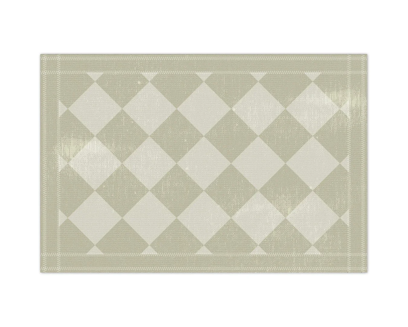 Argyle Field (Khaki & Cream)