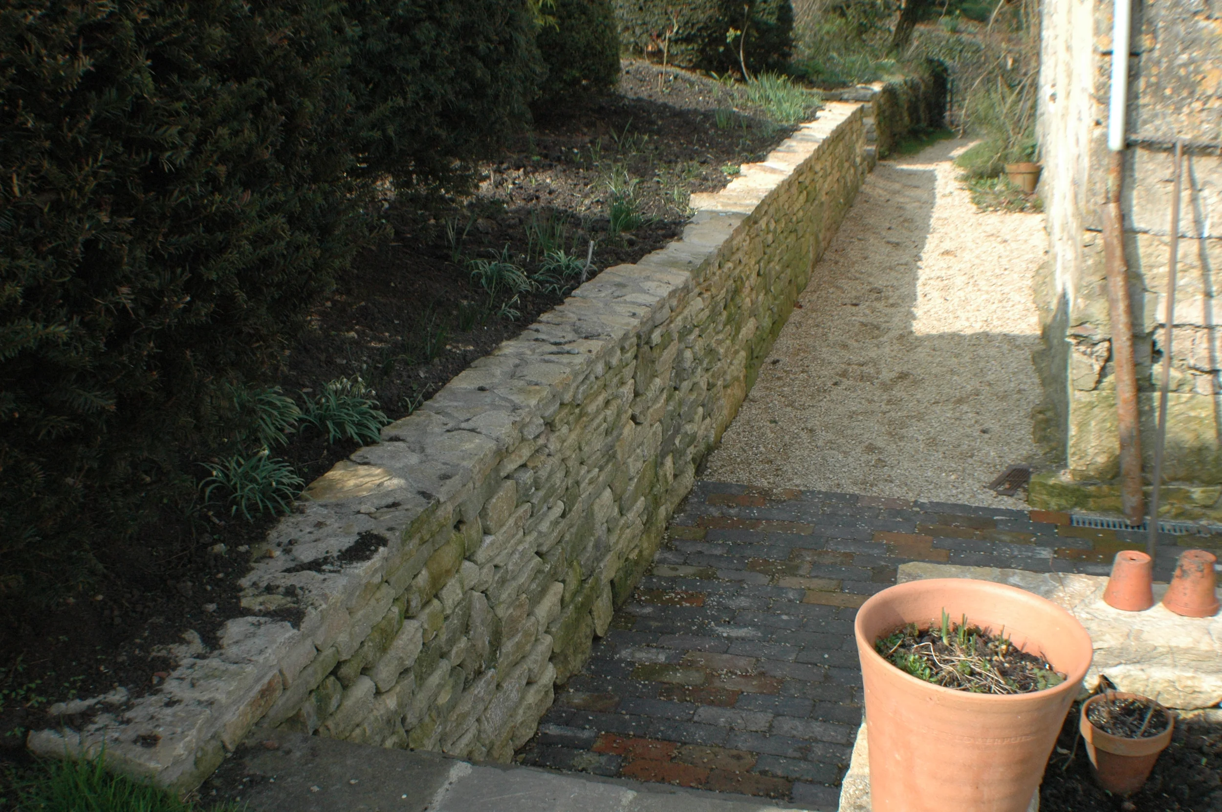 dry stone wall