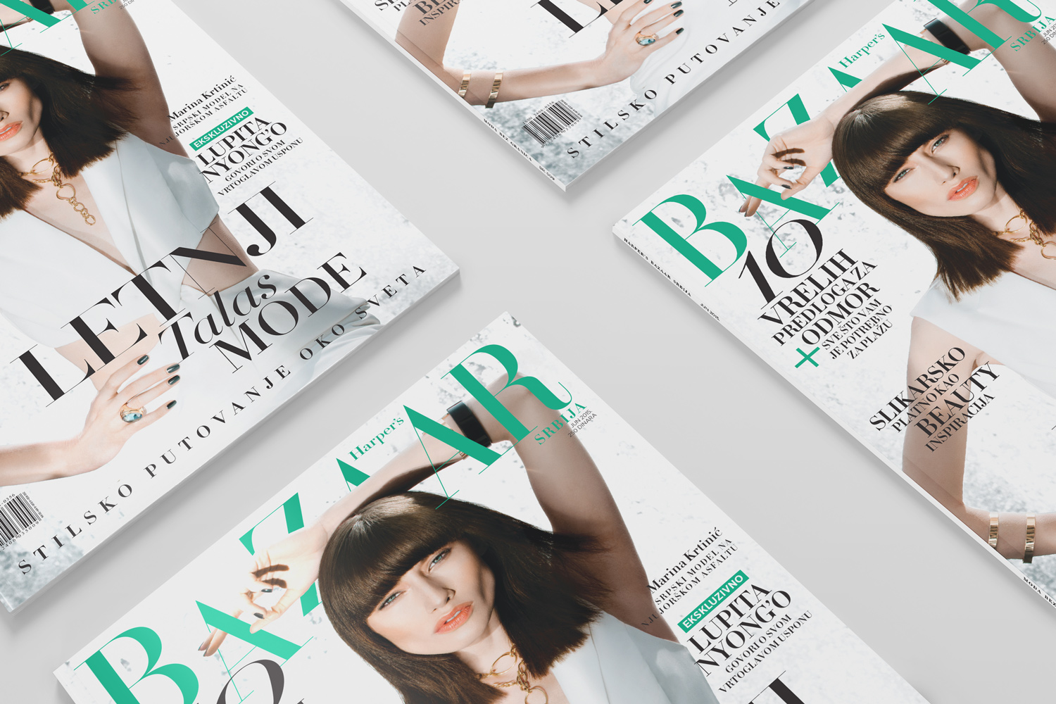 HARPER'S BAZAAR SERBIA cover & fashion story