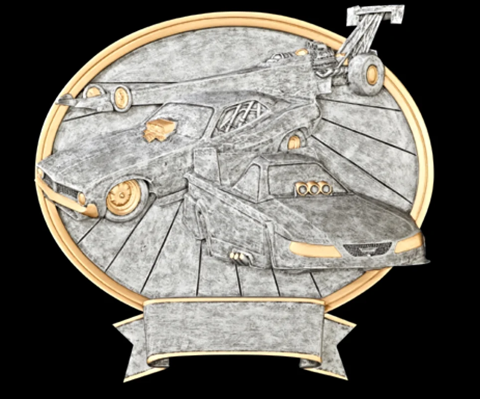 Dragster: Small - not available Large - 8" wide - 54114GS