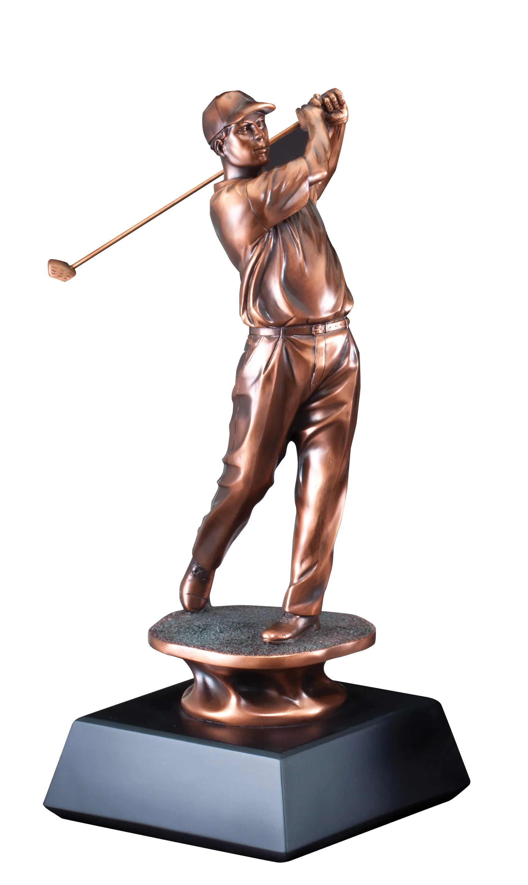 Gallery Collection - Male Swing X-Large: RFB255 - 21" tall - $315 Large: RFB254 - 17" tall - $260 Medium: RFB253 - 14" tall - $150 Small: RFB252 - 10" tall - $96