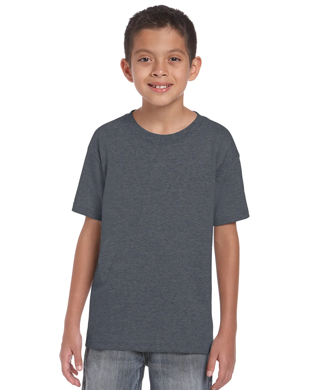 T-shirt Uomo Gildan DryBlend Classico - Grigio Cenere - XL - Tecnologia Traspirante