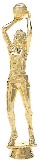 Large Push Shot - Female 1506-G - 9.75" tall