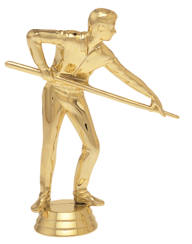 Pool Shooter, Male 5023-G - 5.25" tall 407-G - 4" tall