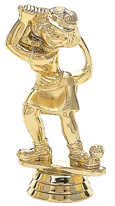 Comic Golfer - Female 442-G - 4" tall