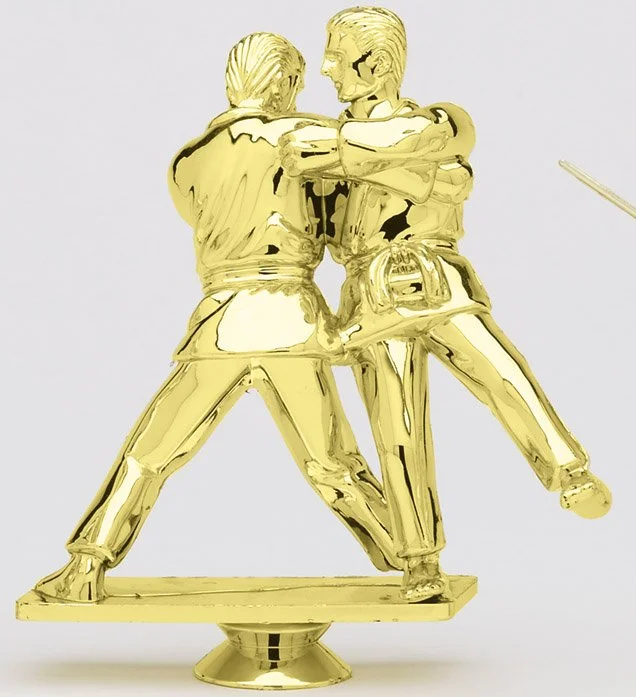 Judo Double Male F1142 - 5.25" tall
