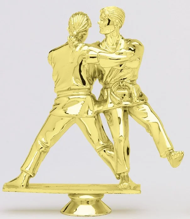 Judo Double Female F1141 - 5.25" tall