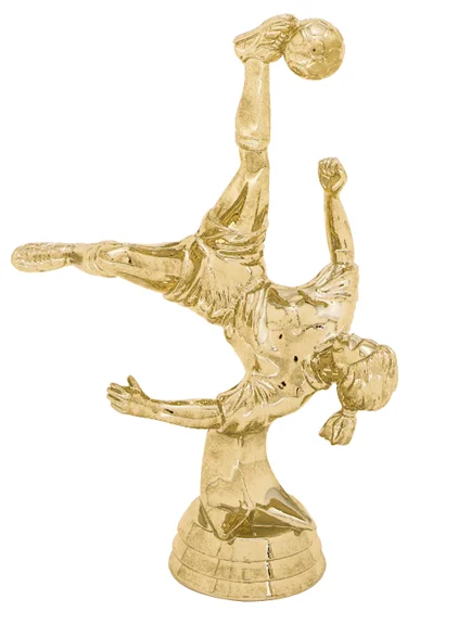 Bicycle Kick - Female 5016-G - 5.5" tall