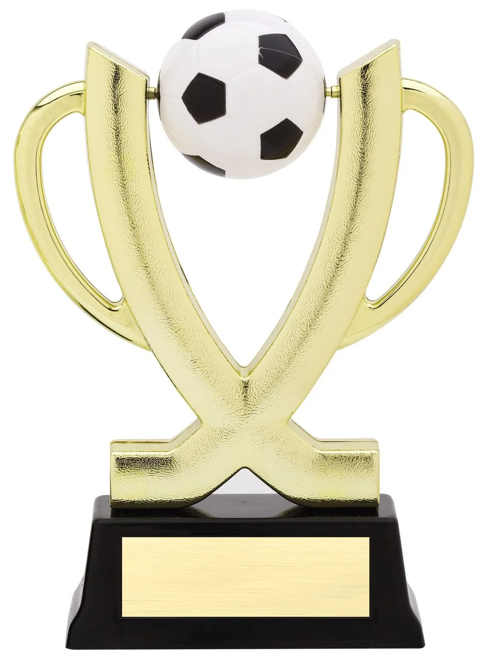 Cup Spinner - Soccer SPIN 11-13 - 7.5" tall with Spinning Soccer Ball