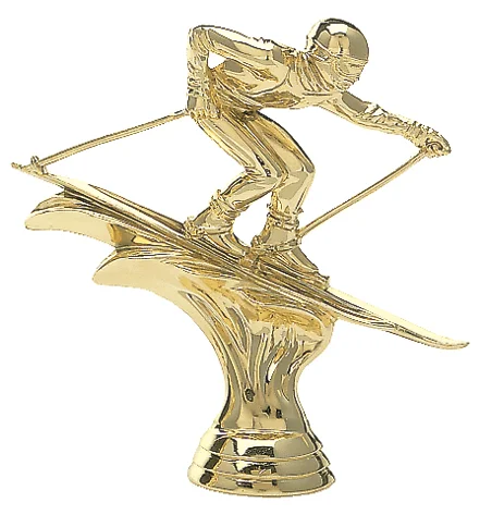 Downhill Skier - Male 645-G - 5" tall