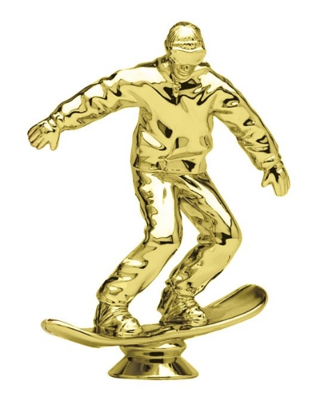 Snowboarder - Male F1022 - 5.5" tall