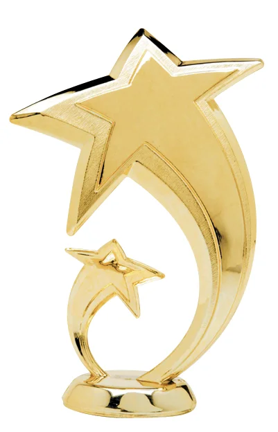 Shooting Star - Gold 5070-G - 5.5" tall 5080-G - 6.5" tall