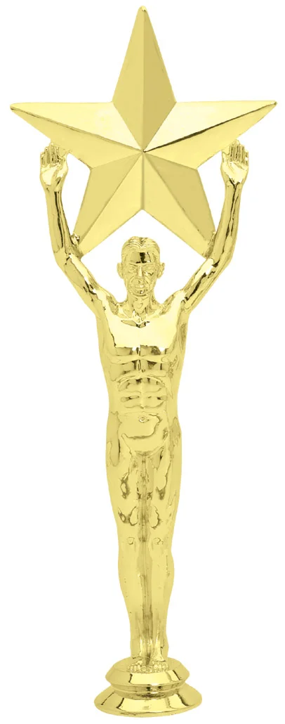 Victory Star - Male F1076 - 10" tall F1074 - 7" tall
