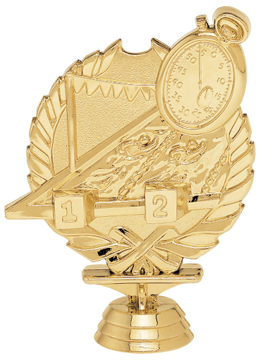 Wreath Swimming 3074-G - 4.5" tall