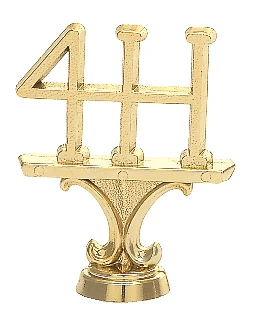4-H Figure 222-G - 2.5" tall