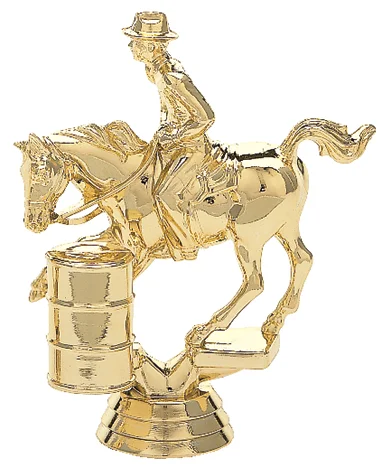 Barrel Racing - Male 718-G - 4.5" tall